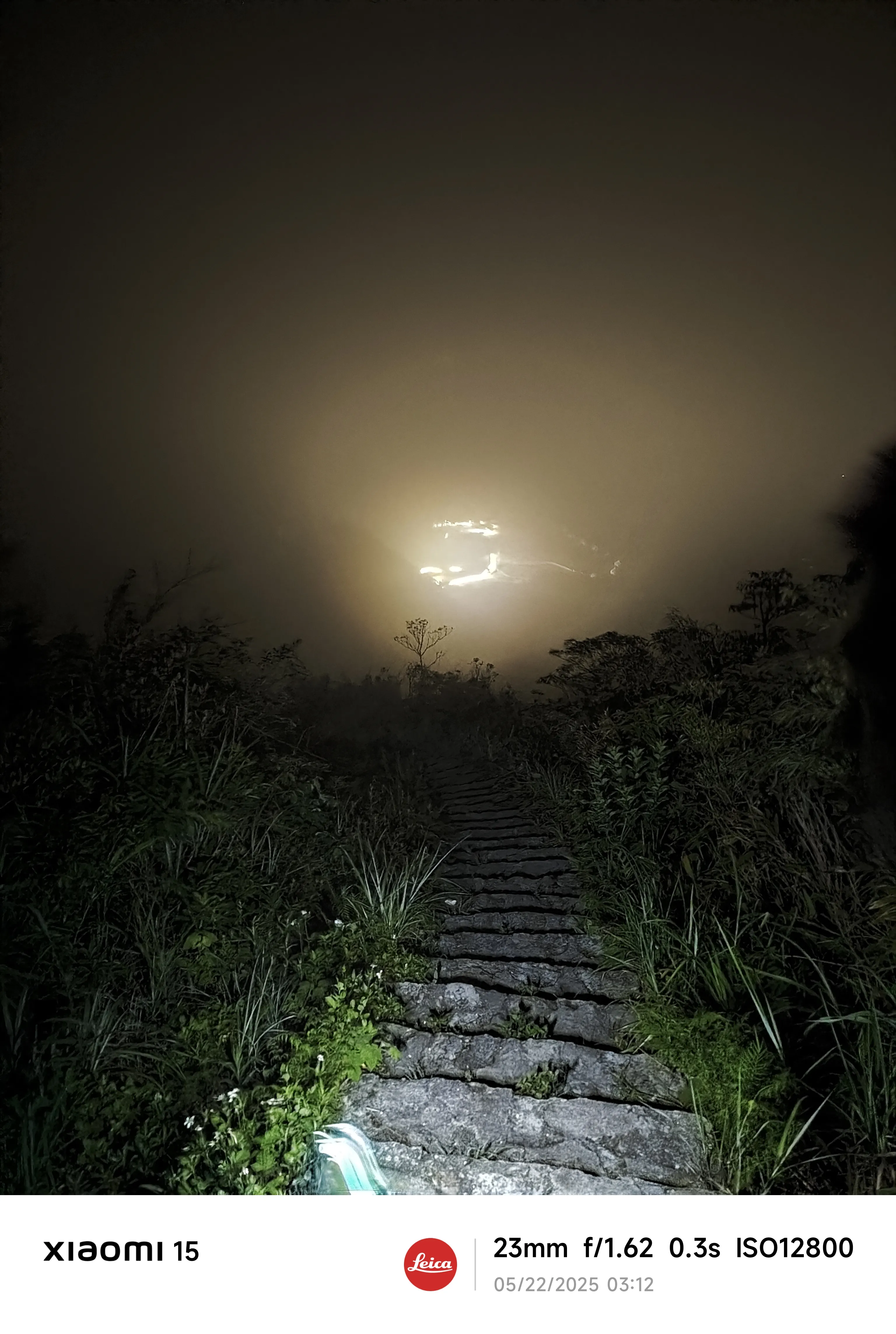 起雾了，变高了